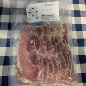 Uncured Hickory Smoked Loin Bacon